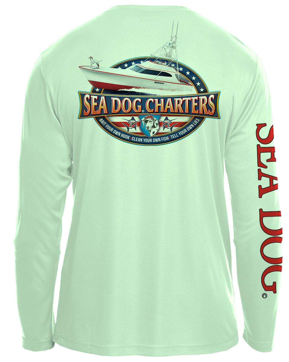 Sea Dog Charters - UPF 40 Long Sleeve Shirt - Sea Dog Shop